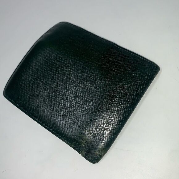 💥AUTHENTIC💥 Louis Vuitton Mens Leather Bifold Wallet Green - Picture 3 of 10